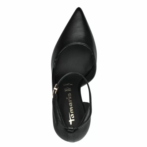 Токчета TAMARIS – 1-22438-44-003 BLACK LEATHER — снимка 5