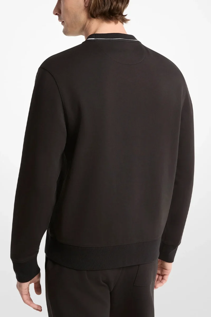 Суичър Logo Rib Crew CT652G25MF 001 black — снимка 2