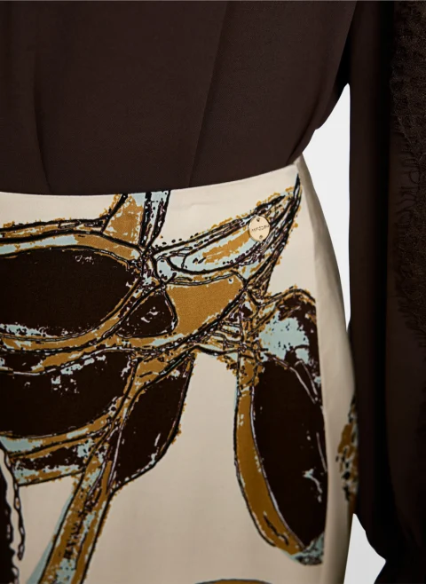 Пола с принт Marc Cain Collections — снимка 4