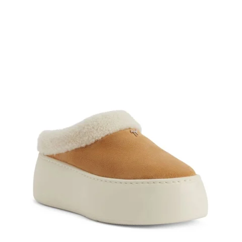 Дамски чехли с вълна League Fur Sleeper Giuseppe Zanotti — снимка 5