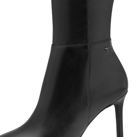 Ботуши На Ток TAMARIS – 1-25556-45-001 BLACK — снимка 4