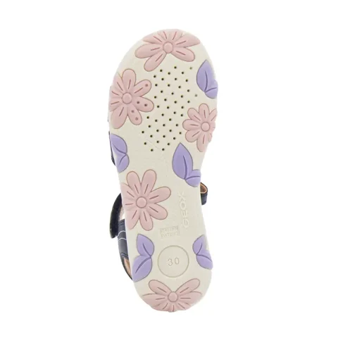 Сандали Момичета GEOX – J358ZA C0694 J SANDAL HAITI GIRL NAVY/PINK — снимка 4