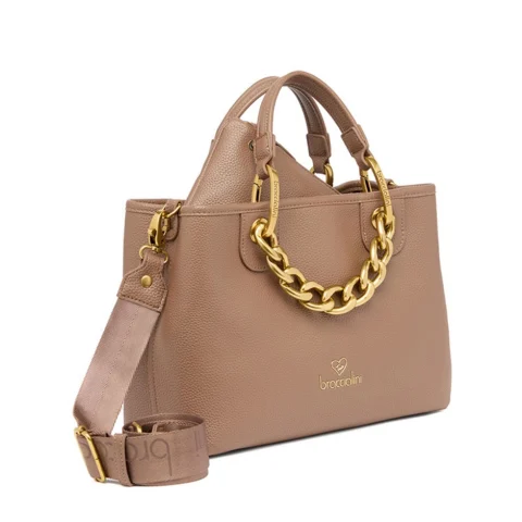 Дамска кафява чанта Beth Jewels Braccialini — снимка 6