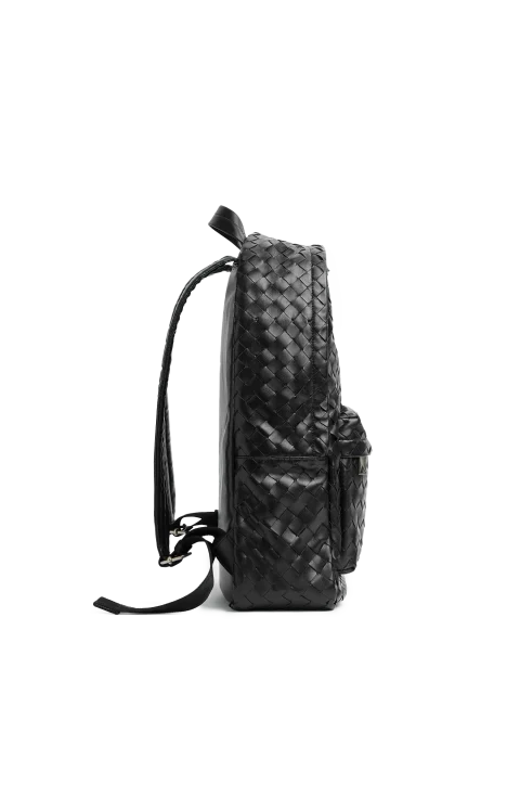 Intrecciato Backpack in Black — снимка 3