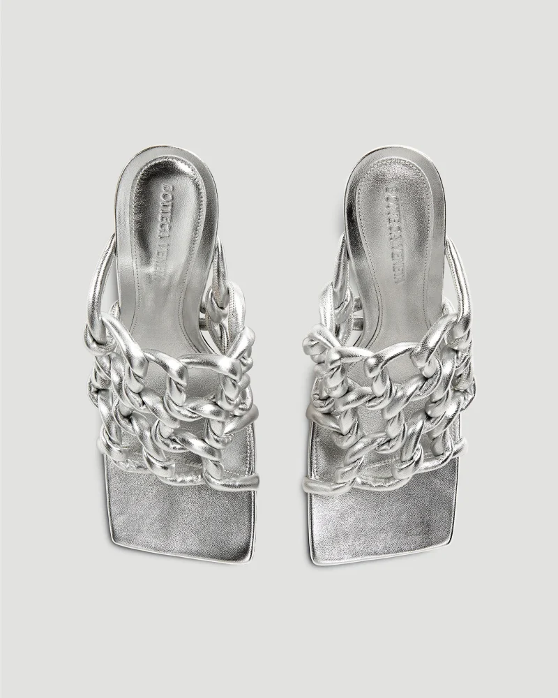 Stretch Mule in Silver — снимка 7