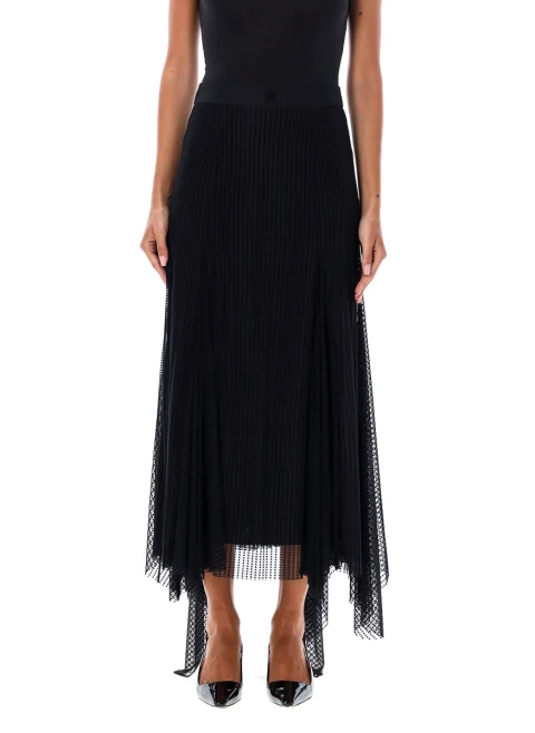 Пола от тюл с асиметричен мотив Givenchy