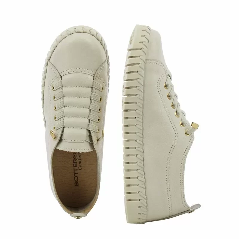Дамски Ежедневни BOTTERO – 354324 OFF WHITE — снимка 5