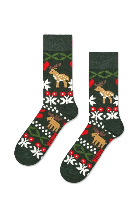Чорапи Fair Isle Reindeer Love P006146 multicolor