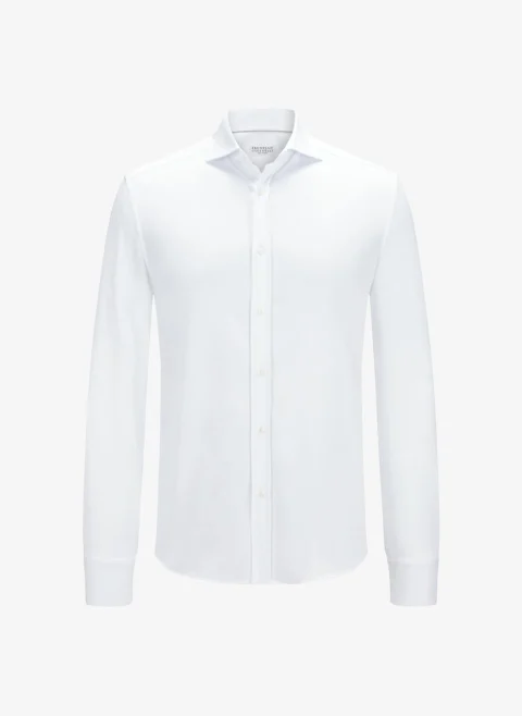 Класическа риза Brunello Cucinelli — снимка 6