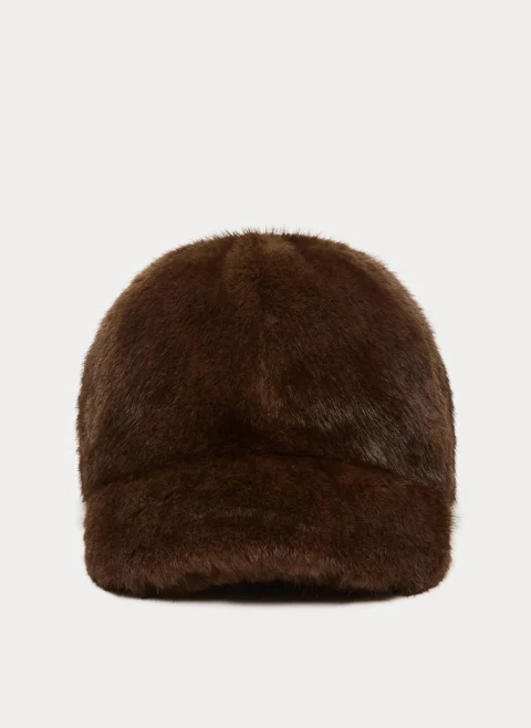 Шапка с козирка 'Faux fur' Marina Rinaldi Mrspila — снимка 2