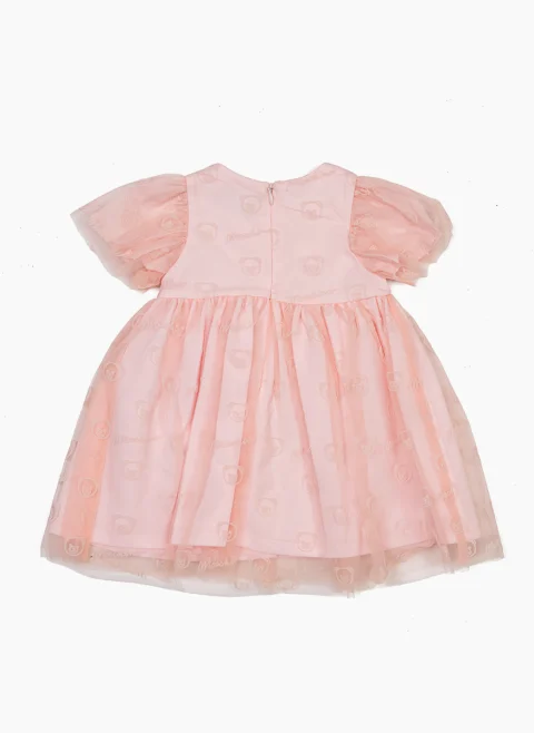 Рокля с тюл Moschino Kids — снимка 2