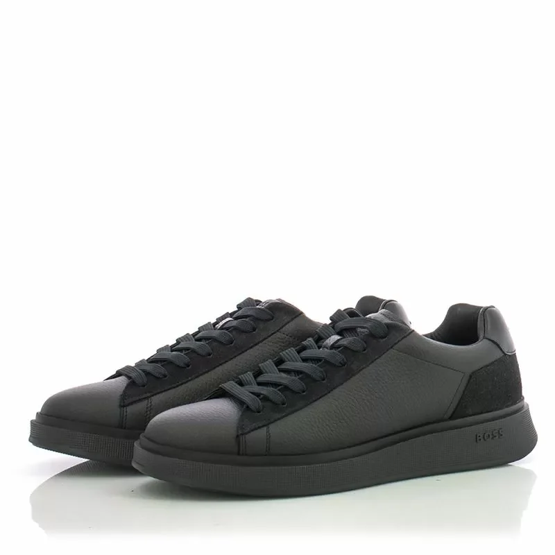 Мъжки Сникърс BOSS – 50552869 BULTON RUNN SDGRLT BLACK — снимка 3