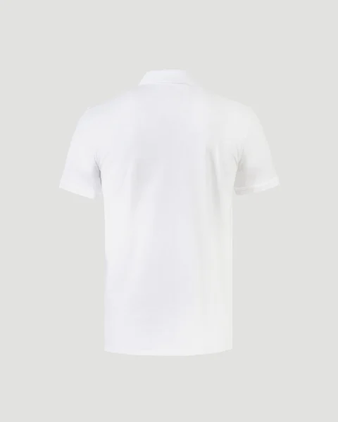 Polo Shirt with Givenchy Paris Jacquard in White — снимка 3