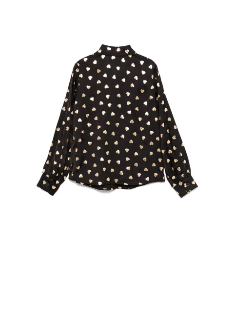 Риза с принт Moschino Kids — снимка 3