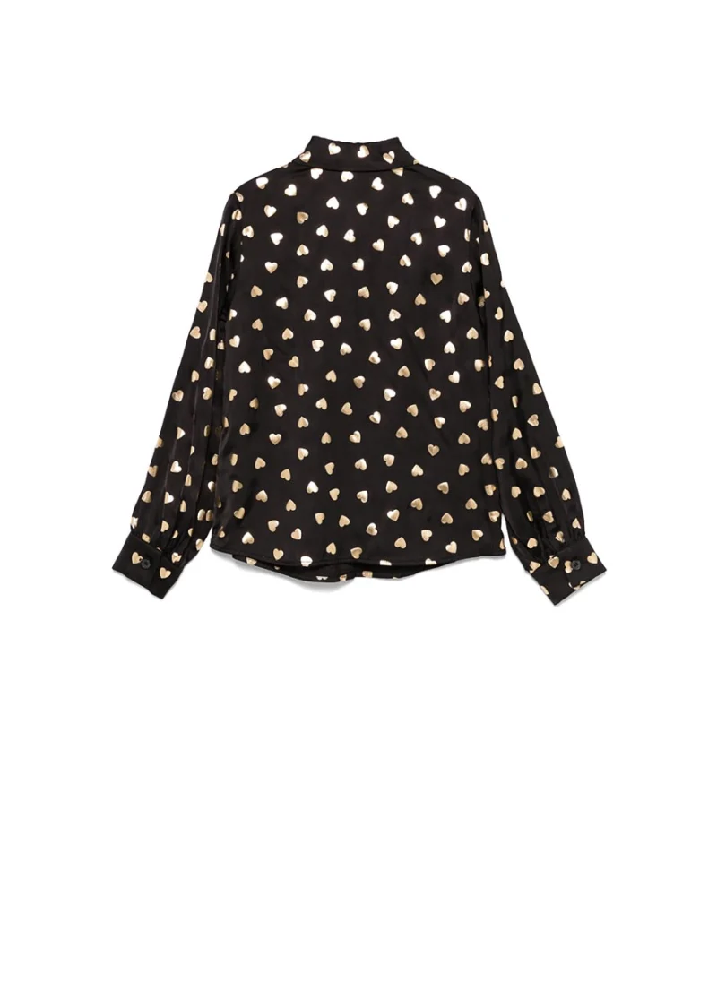 Риза с принт Moschino Kids — снимка 3