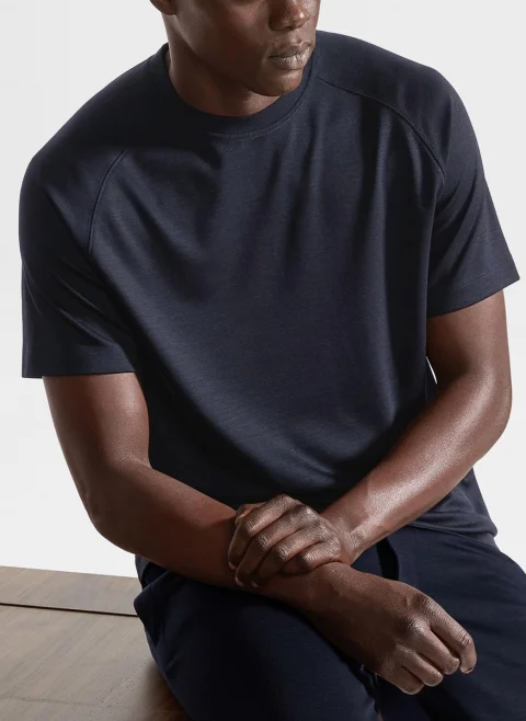 Тишърт от 100% вълна 'High Performance™' Zegna — снимка 3
