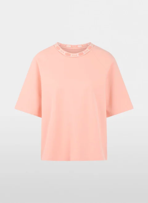 Тишърт с принтиран мотив 'Oversized fit' Marc Cain Sports — снимка 6