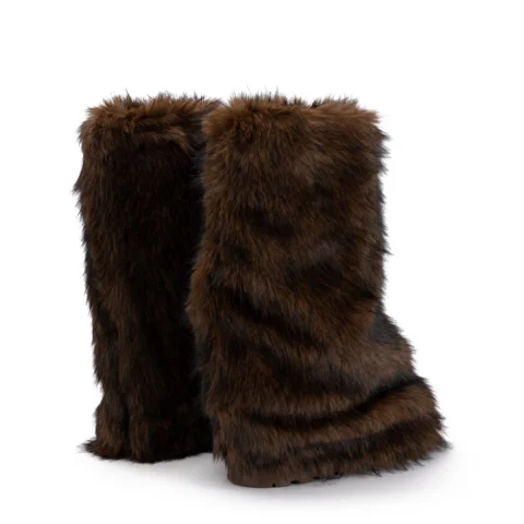 Дамски кафяви ботуши Sub Zero Sella Casadei — снимка 6