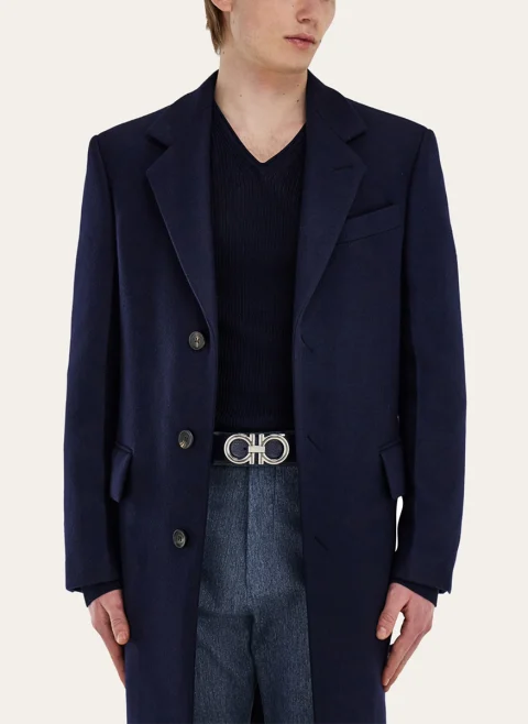 Двулицев колан 'Gancini' Ferragamo — снимка 4