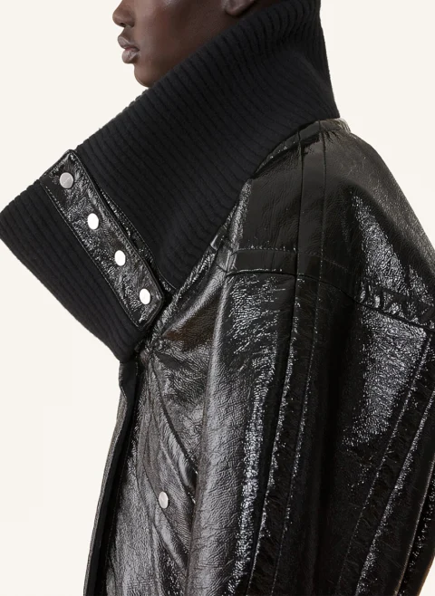 Късо 'Vinyl' яке Lanvin — снимка 5