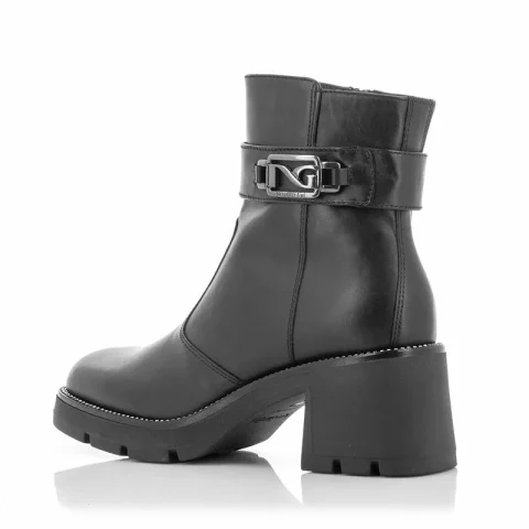 Дамски Боти На Ток NERO GIARDINI – 309040D NERO — снимка 2