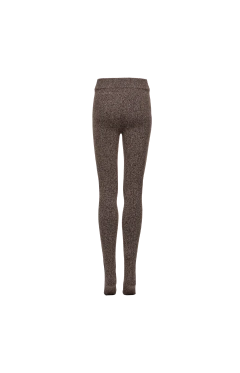 Wool Leggings in Brown — снимка 2