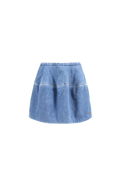 Loewe Blue Balloon Skirt in Denim