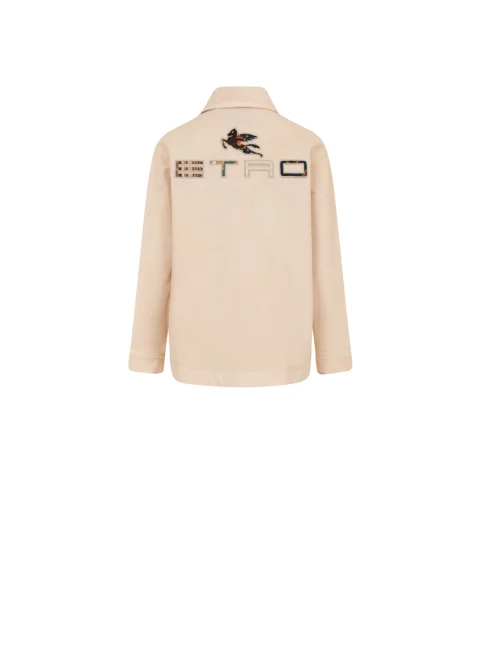 Яке с лого бродерия Etro Kids — снимка 2