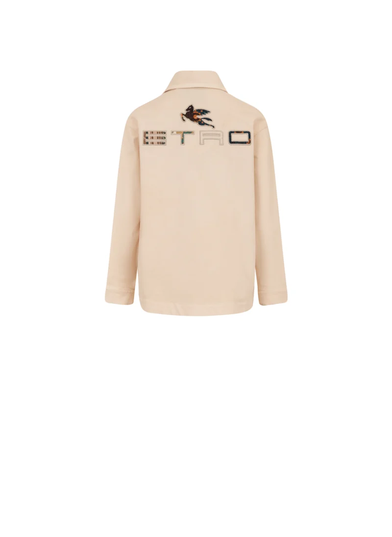 Яке с лого бродерия Etro Kids — снимка 2