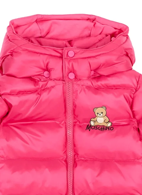 Пухено яке 'Teddy Bear' Moschino Kids — снимка 5