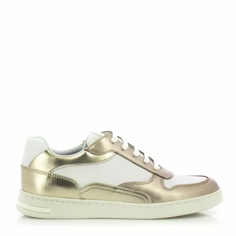 Дамски Сникърс GEOX – D551BC D JAYSEN WHITE/CHAMPAGNE