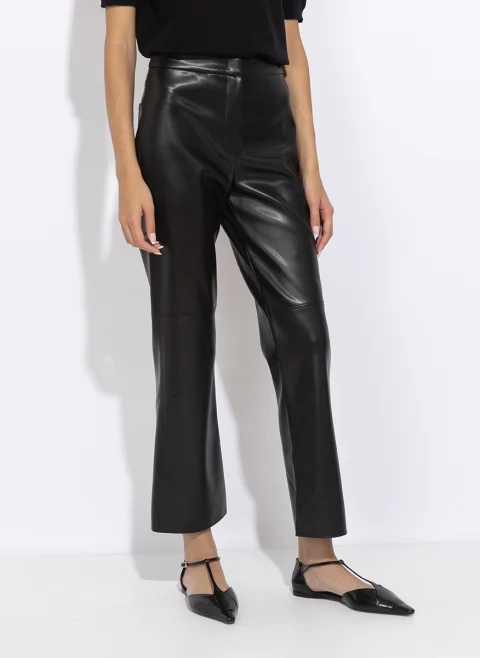 Панталон с кожен ефект 'S Max Mara Smmsublime — снимка 4