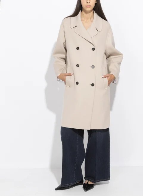 Миди палто от фина вълна 'S Max Mara Smmmagnolia — снимка 4