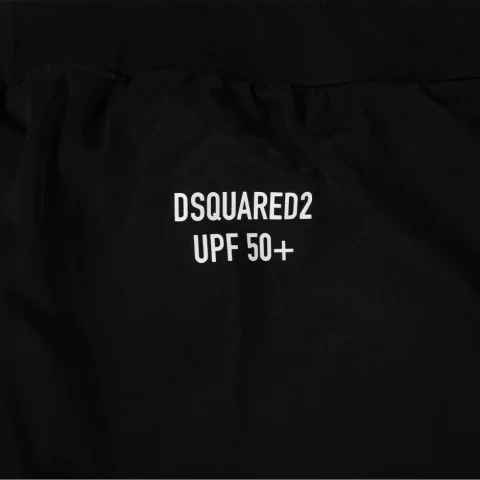 Мъжко черно долнище за плаж DSQUARED2 BEACHWEAR — снимка 8
