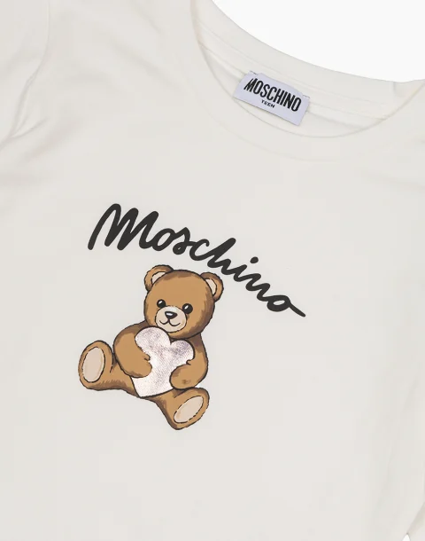 Блуза с принт `Teddy` Moschino Kids — снимка 2
