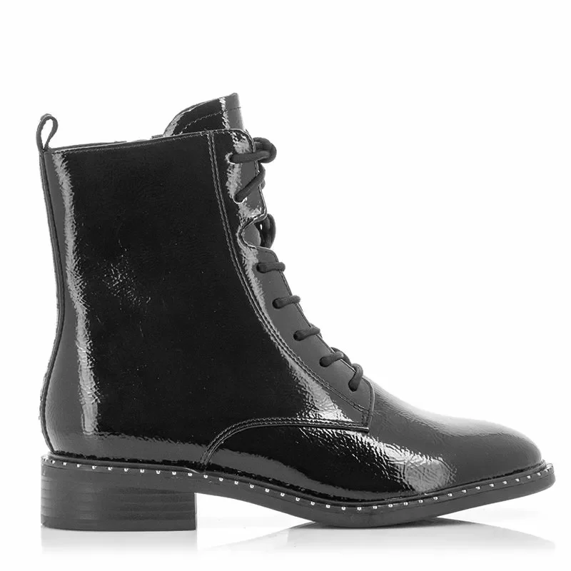 Дамски Кубинки TAMARIS – 1-25102-41 018 BLACK PATENT