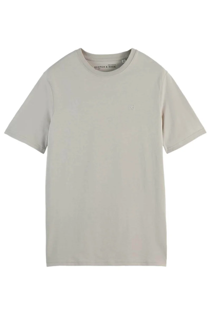 T-Shirt Regular Fit Logo 180038 SC050 highway gray