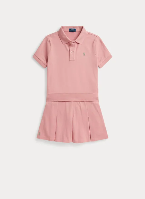 Комплект с бродерия 'Polo Bear' Ralph Lauren Kids 7-14