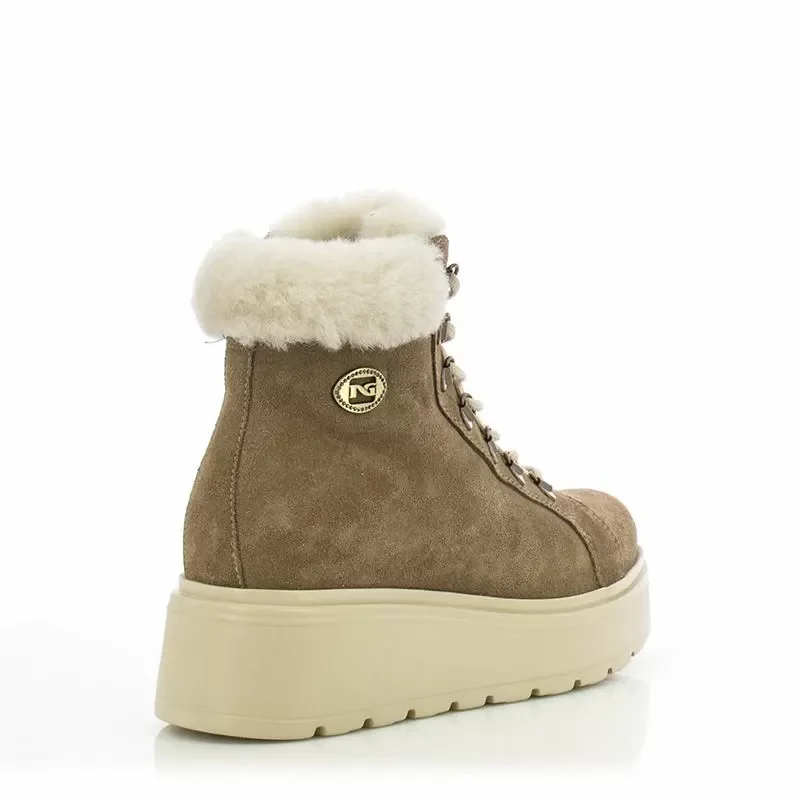 Дамски Спортни Боти NERO GIARDINI – I514908D CAPPUCCINO — снимка 2