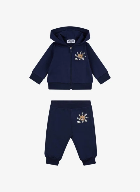 Спортен комплект с принт Moschino Kids — снимка 4