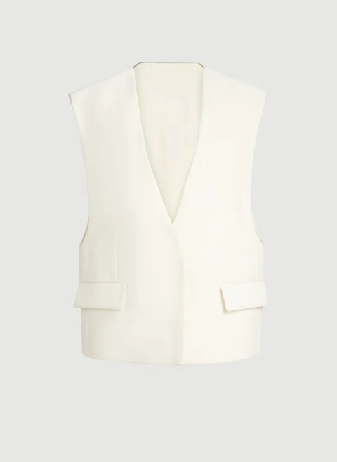 Елек `Double twill crêpe` Brunello Cucinelli — снимка 6