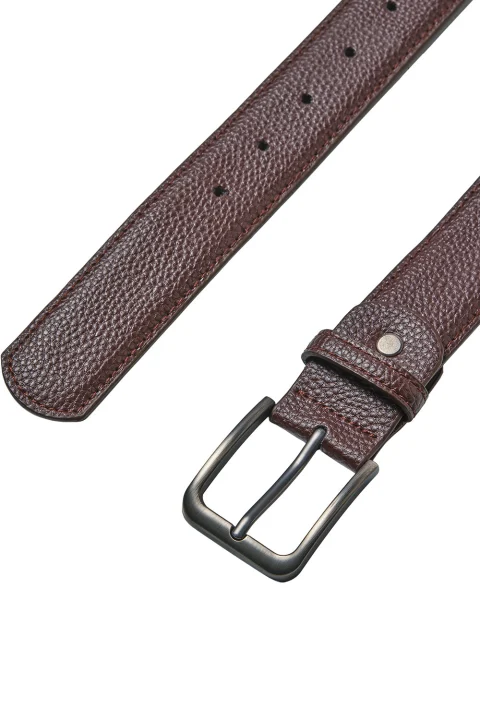 Колан Jacmax 12298097 19-1322 TCX brown stone — снимка 2
