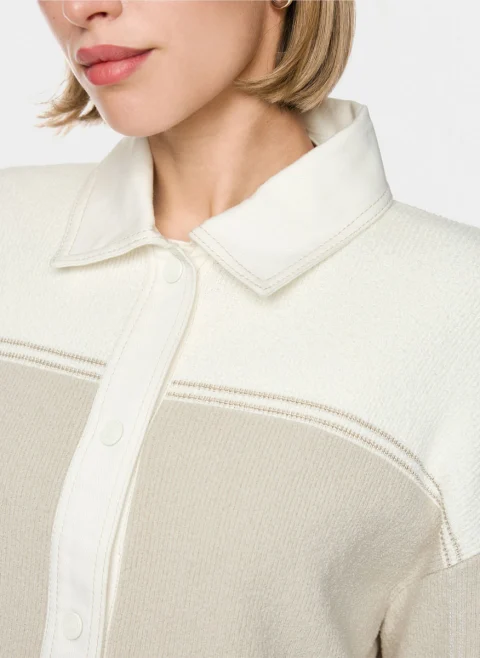 Жилетка с детайли от деним Marc Cain Sports — снимка 4
