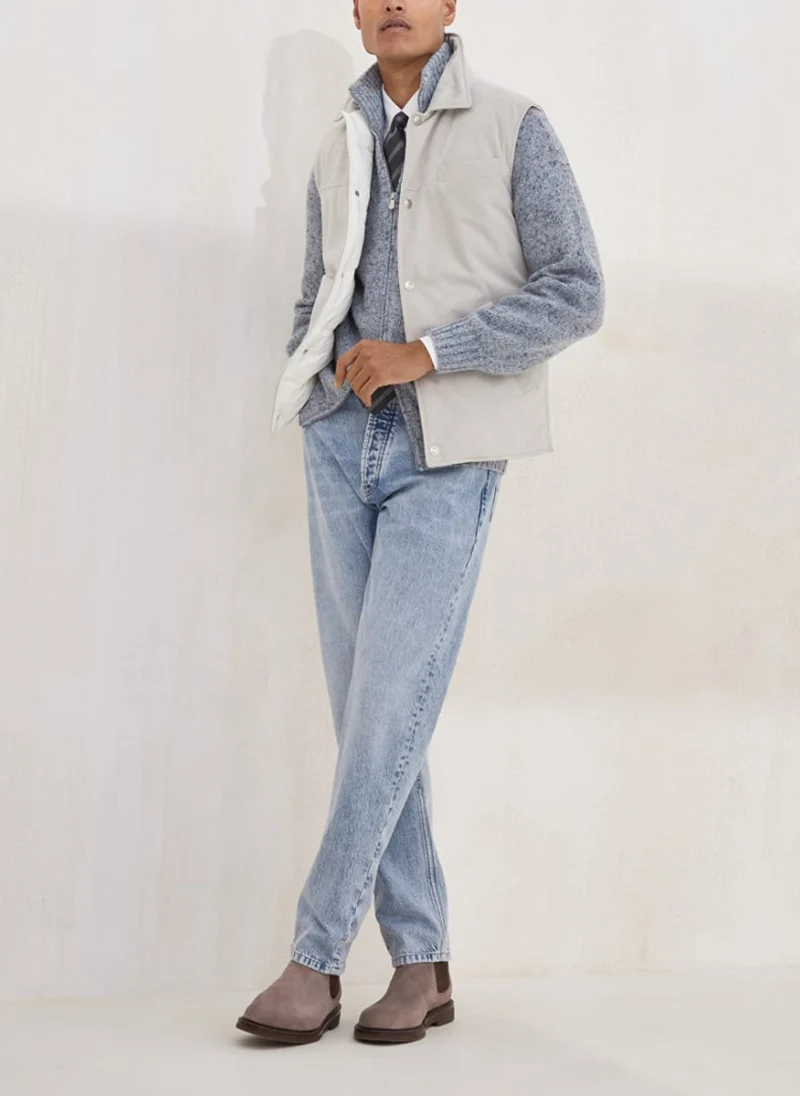 Деним 'Iconic fit' Brunello Cucinelli — снимка 4