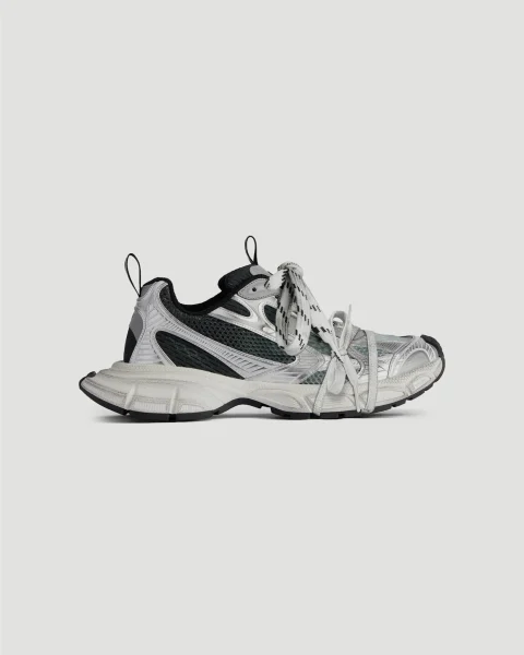 3XL Gradient Sneaker in Black, Grey and White