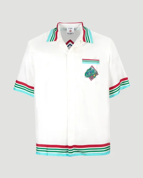 Casa Way World Series Short Sleeve Silk Shirt