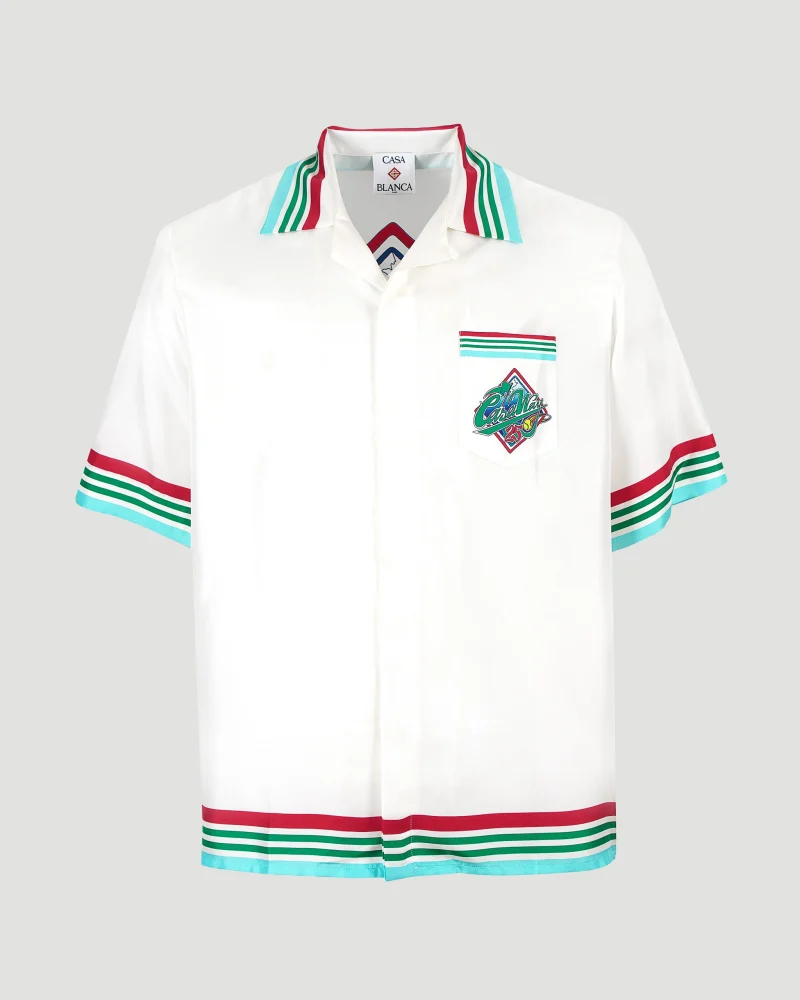 Casa Way World Series Short Sleeve Silk Shirt