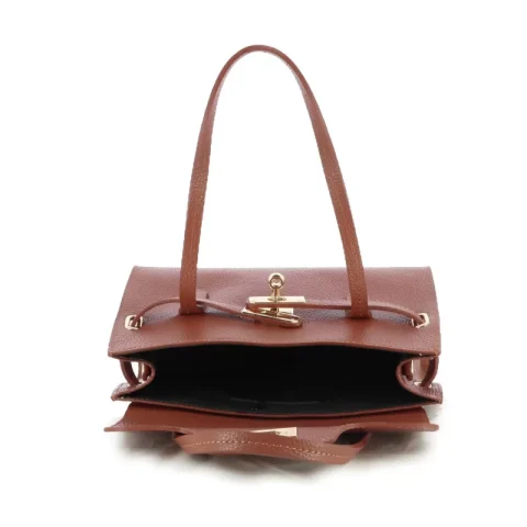 Класически Чанти DONNA ITALIANA – 1305 CUOIO — снимка 5