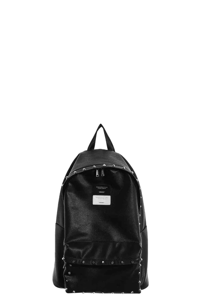 Backpack Studded Leather MW093210913 black