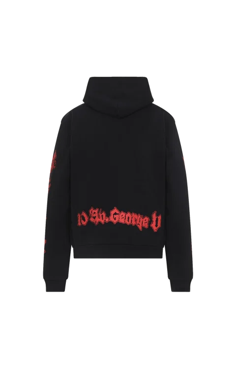 Graphic-Print Hoodie — снимка 2